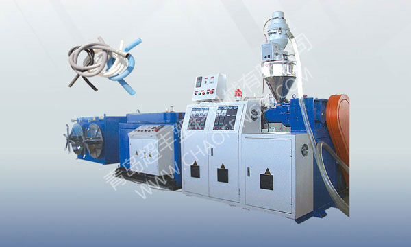 PE、PA、PP、PVC單波紋管生產線